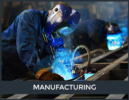 Image of manufacturing worker. Manufacturing CMMS Solution.