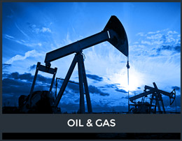 Image of oil operations. Oil & gas CMMS solution.