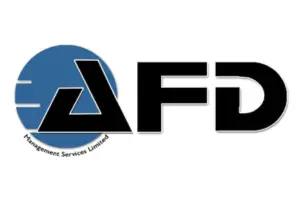 Logótipo dos serviços de gestão da AFD