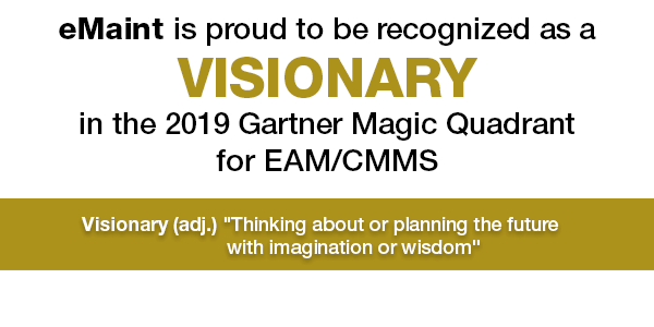 eMaint Visionär Gartner Magischer Quadrant