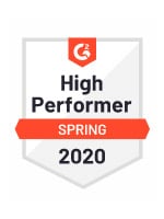 High Performer Award 2020