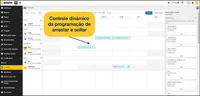eMaint X5 maintenance scheduling screenshot