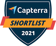 Capterra Shortlist 2021 Award