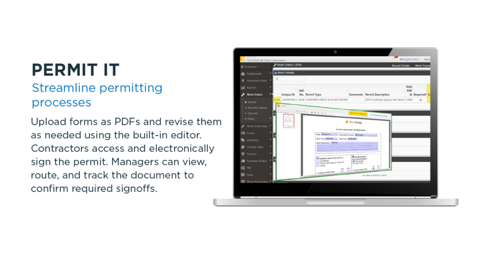 A top CMMS benefit is that it streamlines permit processes and improves maintenance teams’ abilities to meet compliance and safety standards.