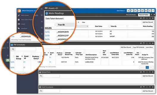 Asset tracking with asset management software