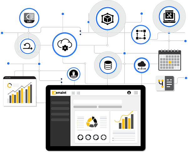 How compatible is eMaint infographic