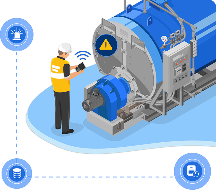 Machine failures infographic