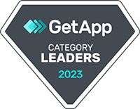 GetApp Category Leader Abzeichen für 2023