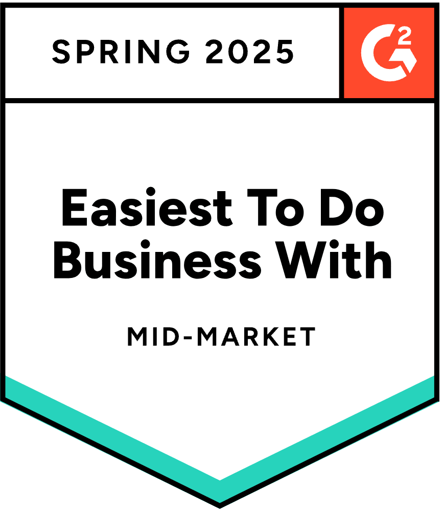 award_g2_2025_EnterpriseAssetManagement(EAM)_EasiestToDoBusinessWith_Mid-Market_EaseOfDoingBusinessWith
