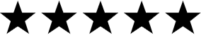 5 star rating