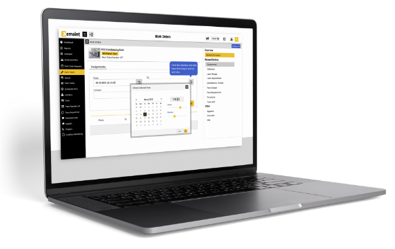 work orders laptop image