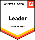 G2 Leader Award (Enterprise) - Winter 2026