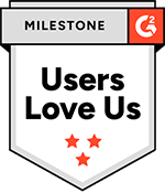 G2 Milestone 2026 - Users Love Us